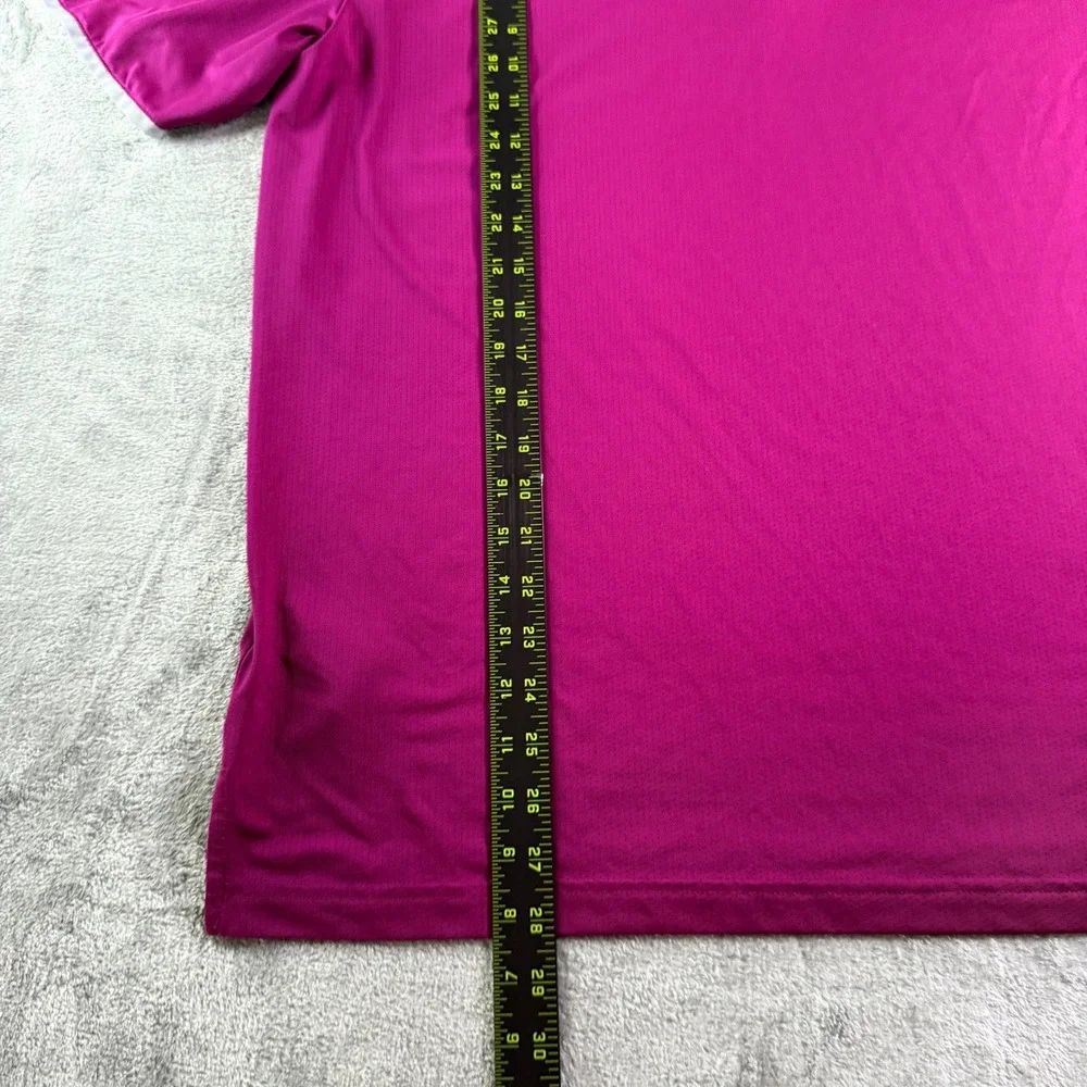 Adidas Climacool Golf Polo Shirt Las Vegas PGA Tour Pink Medium